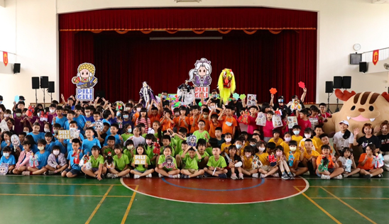霹靂布袋戲前進虎尾國小公益演出兒童劇！